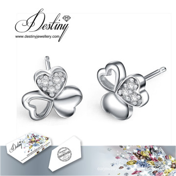 Destiny Jewellery Crystals From Swarovski Earrings Heart 3 Earrings